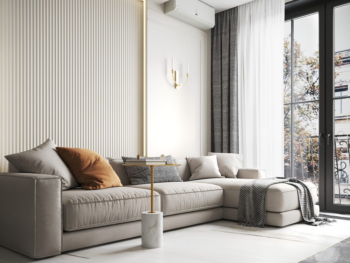 Интерьер: 2-комнатная, 60,5 м²–91,5 м²